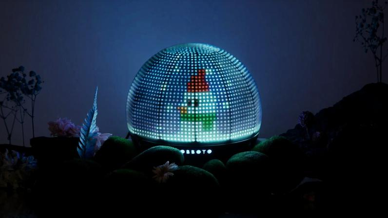 Ponder the orb, but with a retro pixel-art vibe.