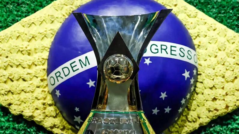 Troféu da Série A do Brasileirão (Foto: Lucas Figueiredo/CBF)