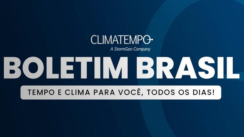 Previsão do tempo para o Brasil