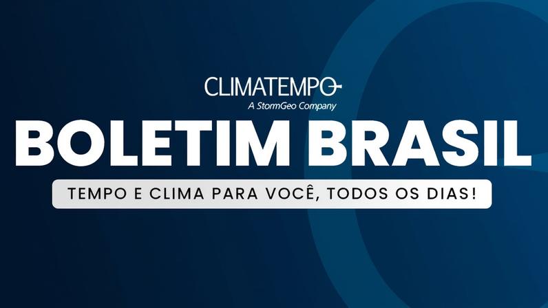 Previsão do tempo para o Brasil
