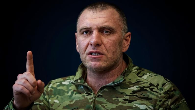 Head of the Security Service of Ukraine Vasyl Maliuk speaks as he attends a joint press conference with Ukraine's President Volodymyr Zelenskiy and other top country officials (not pictured), amid Russia's attack on Ukraine, in Kyiv, Ukraine, October 31, 2025. REUTERS/Alina Smutko/File Photo