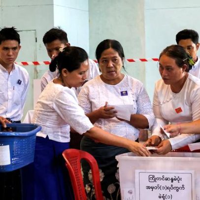 Myanmar liberta 6.186 prisioneiros em anistia durante eleição