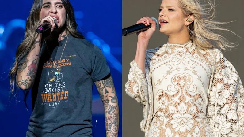 Morgan Wade (left) and Carter Faith will no longer perform on the 2026 Rock the Country tour.