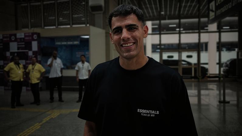 Lucas Villalba é o novo atacante do Botafogo (Foto: Leonardo Bessa/Lance!)