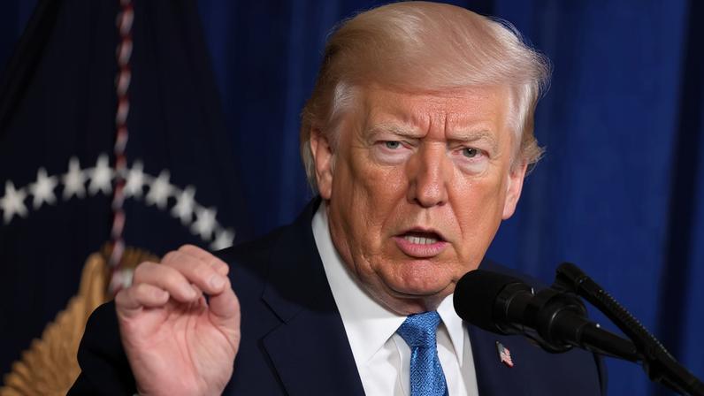 U.S. President Donald Trump speaks during a press conference following a U.S. strike on Venezuela where President Nicolas Maduro and his wife, Cilia Flores, were captured, from Trump's Mar-a-Lago club in Palm Beach, Florida, U.S., January 3, 2026. REUTERS/Jonathan Ernst