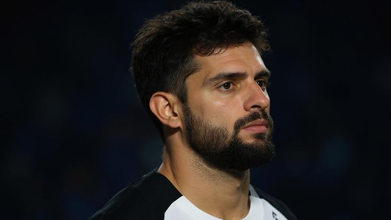 Yuri Alberto em Cruzeiro x Corinthians pela semifinal da Copa do Brasil
