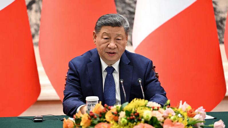 France's President Emmanuel Macron visits China