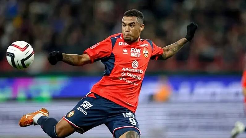 Alerrandro, atacante do CSKA Moscou pretendido pelo Inter (Foto: CSKA Moscou)