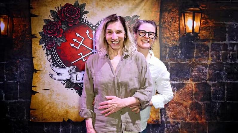 Denise Stoklos e Alessandra Maestrini — Foto: Andy Santana/BrazilNews