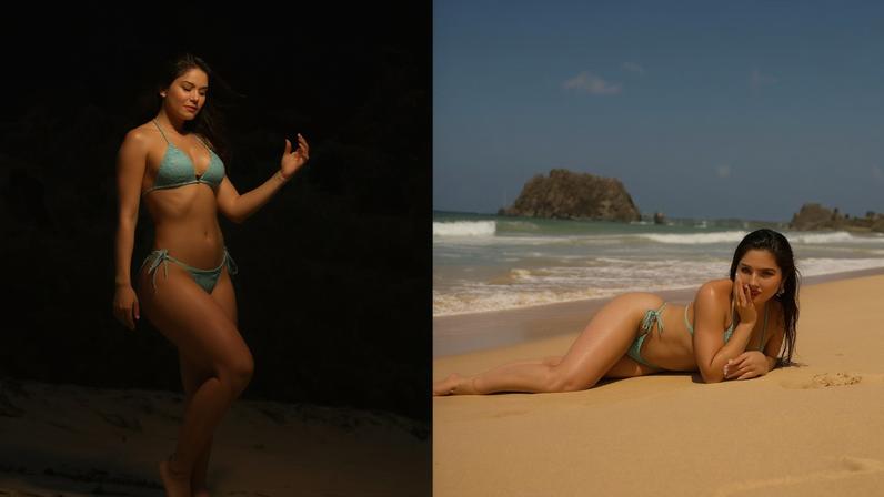 Mileide Mihaile abre álbum de viagem a Fernando de Noronha