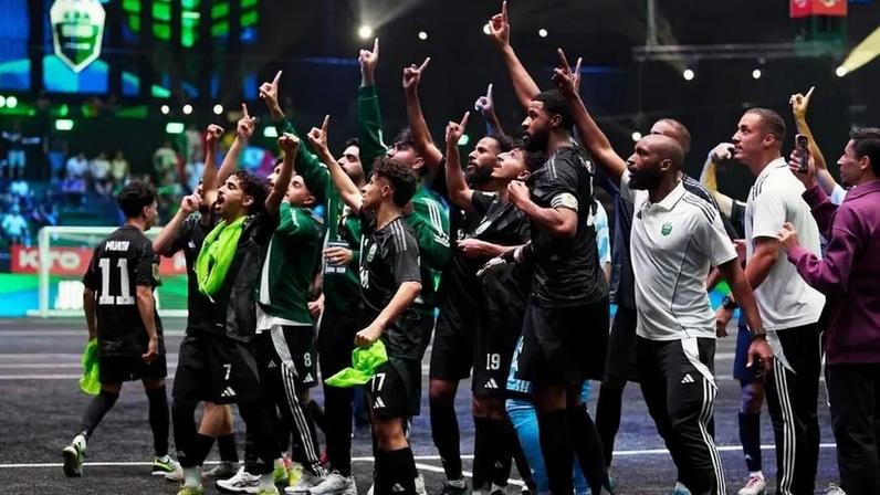 Arábia Saudita venceu o México na estreia da Kings World Cup (Foto: Reprodução/ Instagram)