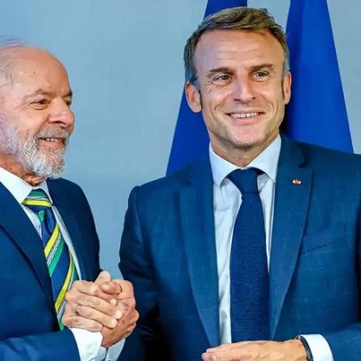 Lula e Macron discutem conselhos de Trump e acordo Mercosul-UE