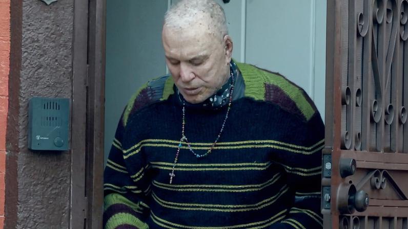 Mickey Rourke looked unrecognizable during a rare sighting on Jan. 1.