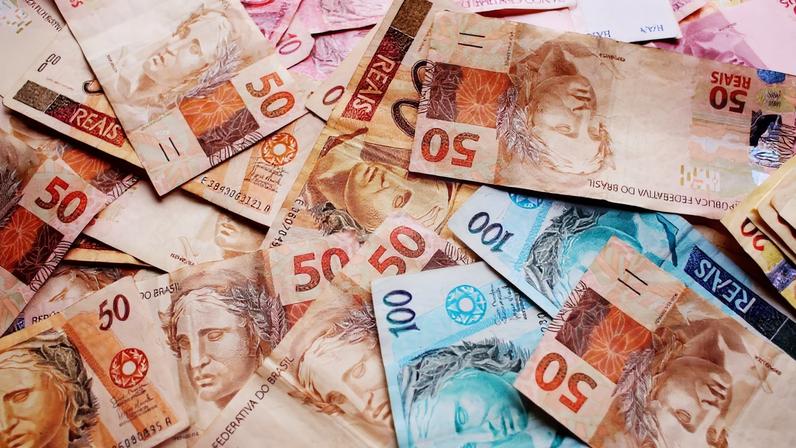 Notas, moeda, Real, dinheiro, notas de dinheiro — Foto: Reprodução/Pixabay