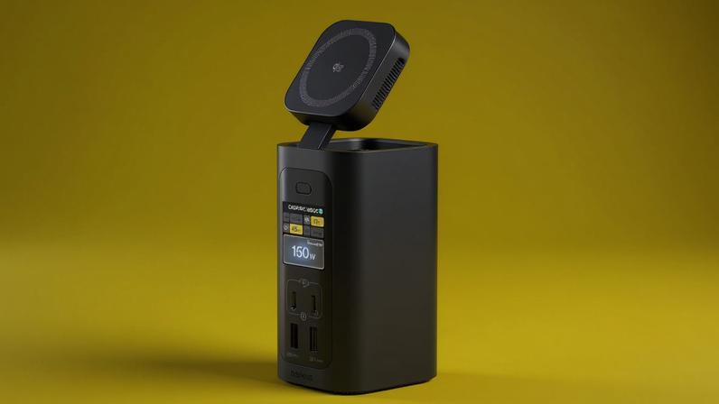 This is one of the first desktop docks to support faster 25W Qi2 charging.