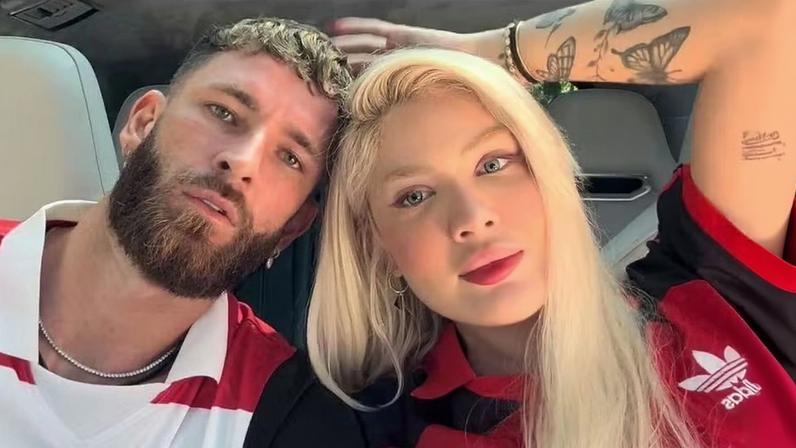 Léo Pereira e Karoline Lima — Foto: Reprodução/Instagram
