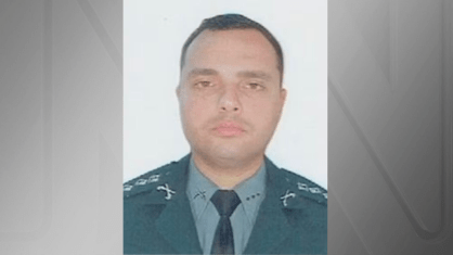 O capitão da Polícia Militar do Estado do Rio de Janeiro, identificado como Alessander Ribeiro Estrella Rosa