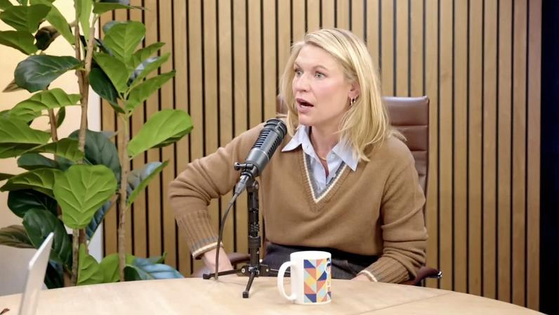 Claire Danes admitted she had a “meltdown” when she found out she was pregnant at 44 years old.