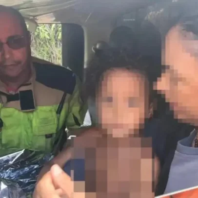 Menina de 4 anos desaparecida em região de mata é encontrada em MG