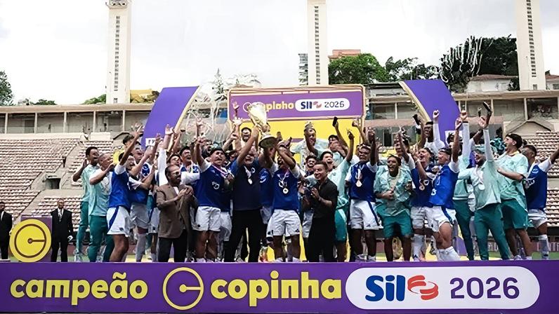 Cruzeiro é o campeão da Copinha 2026
