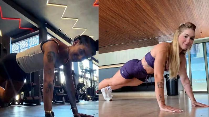Ana Castela e Virginia Fonseca — Foto: Reprodução/TikTok
