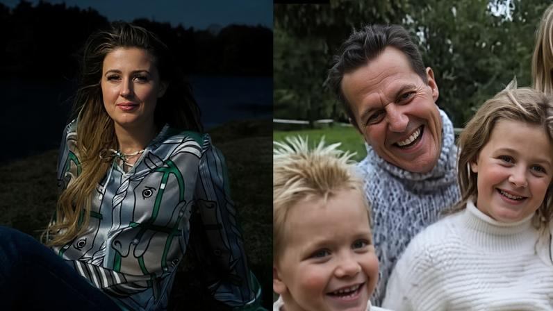 Gina com o pai, Michael Schumacher, e o irmão Mick Schumacher — Foto: Reprodução/Instagram