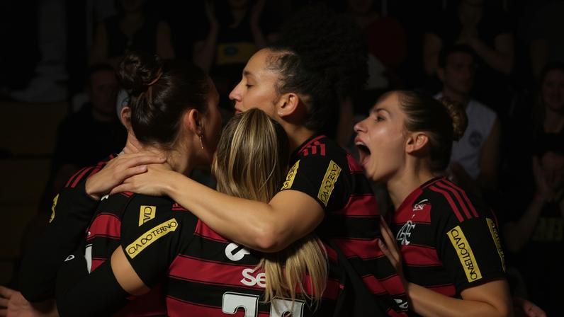Flamengo vence na estreia da Superliga 25/26 (Foto: Mariana Sá/ CRF)