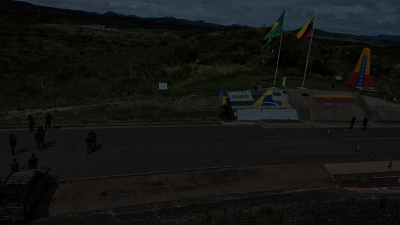 Brasília (DF), 03/01/2026 - Vista da entrada da fronteira Venezuela - Brasil em Pacaraima. Foto: Jean Oliveira/Arquivo pessoal