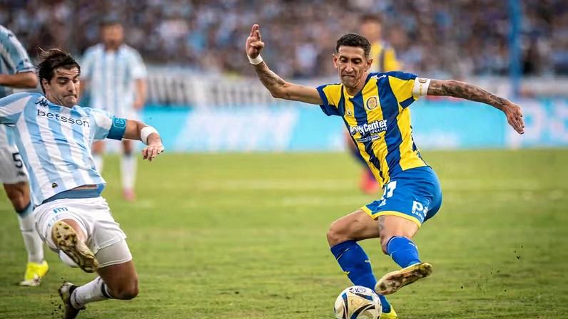 Dí Maria marca golaço na Argentina — Foto: Reprodução X