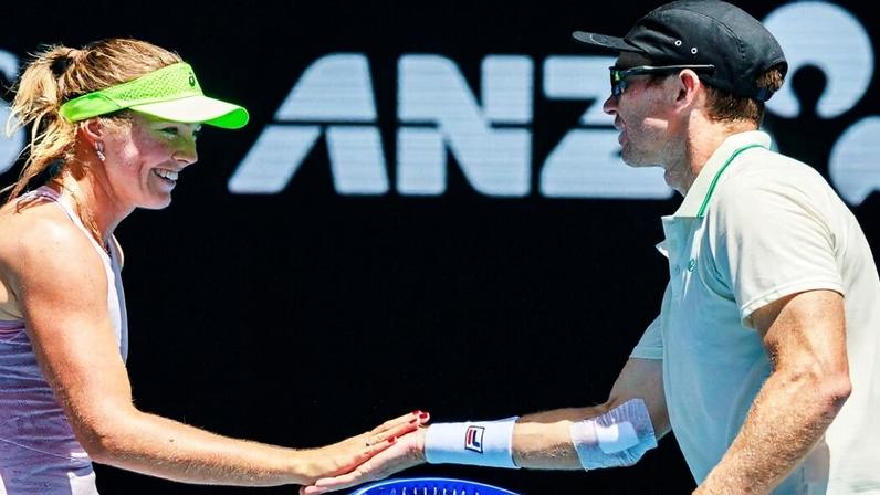Olivia Gadecki e John Peers (Foto: Tennis Australia)
