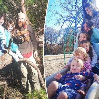 Bug Hall vive off-grid com a esposa e cinco filhos após voto de pobreza