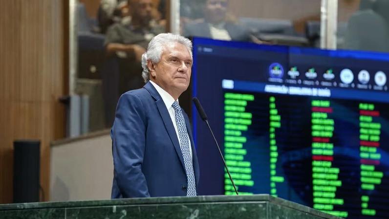 Ronaldo Caiado, governador de Goiás — Foto: Hellenn Reis/Alego