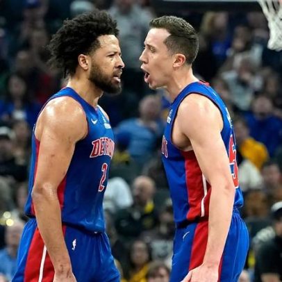 Gui Santos brilha, Warriors caem com Curry lesionado e Pistons defendem bem