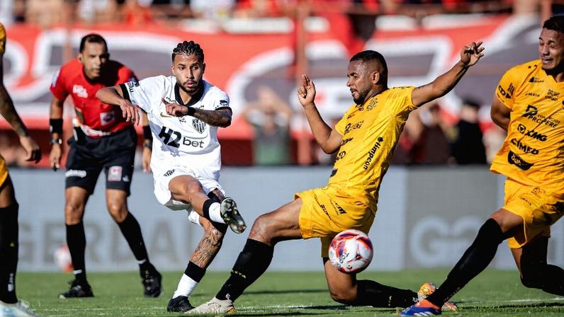 Atlético-MG superou o Pouso Alegre neste sábado (31)