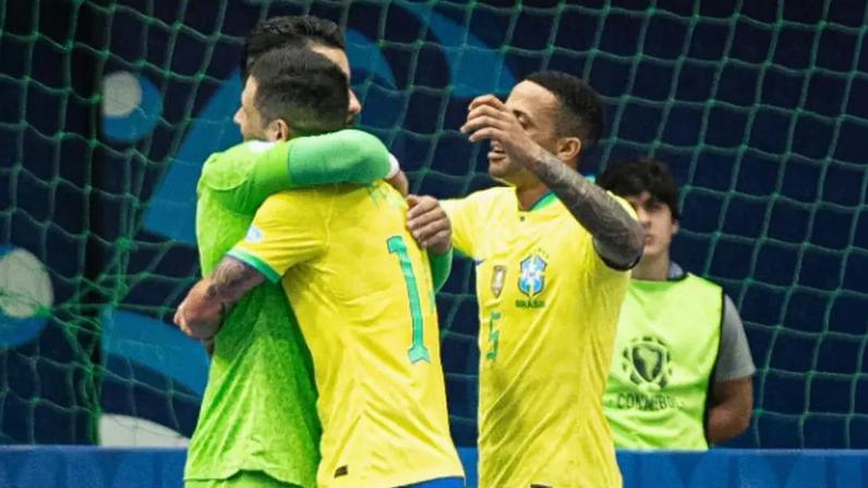 Brasil na Copa América de futsal 2026 (Foto: Staff Images/CBF)