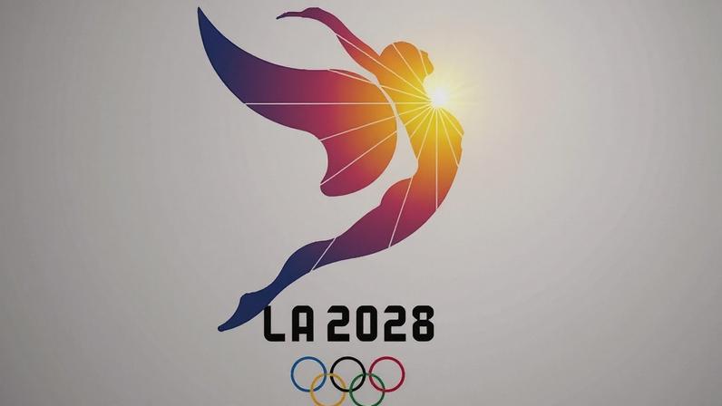 Logo Olimpíadas de Los Angeles 2028, nos EUA (Foto: Divulgação/COI)