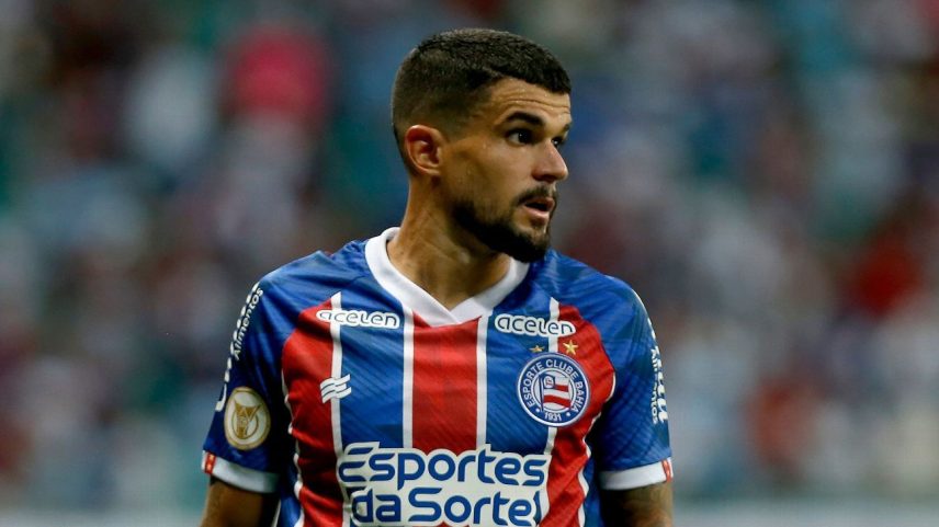 Cauly em ação pelo Bahia no Campeonato Brasileiro