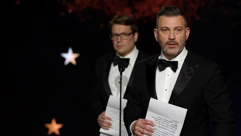Jimmy Kimmel thanked President Donald Trump in his speech at the 2026 Critics Choice Awards on Sunday.