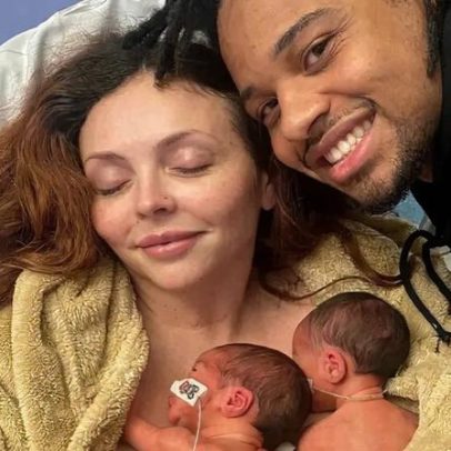 Gêmeos de 8 meses de Jesy Nelson com doença muscular grave, podem não andar