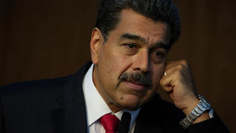 Brasília (DF), 29/05/2023 - O presidente da Venezuela, Nicolás Maduro, durante declaração à imprensa após reunião com o presidente Luiz Inácio Lula da Silva, no Palácio do Planalto. Foto: Marcelo Camargo/Agência Brasil