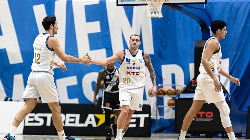 KTO Minas x Vasco - NBB 24/25. Créditos: Hedgard Moraes/MTC