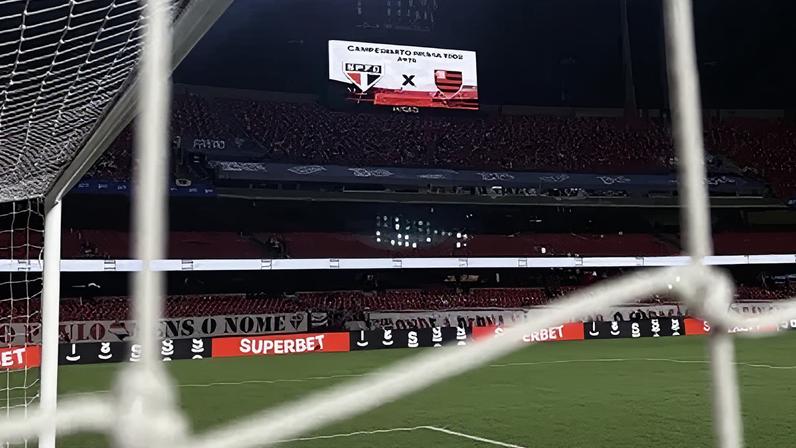 Morumbis antes de São Paulo x Flamengo pelo Brasileirão