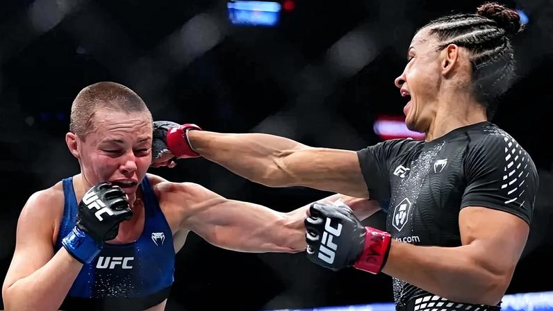 Namajunas perdeu para Natála Silva no UFC 324 (Foto: Reprodução Instagram ufc)