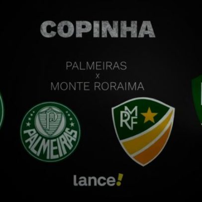 Palmeiras x Monte Roraima pela Copinha: como assistir ao vivo