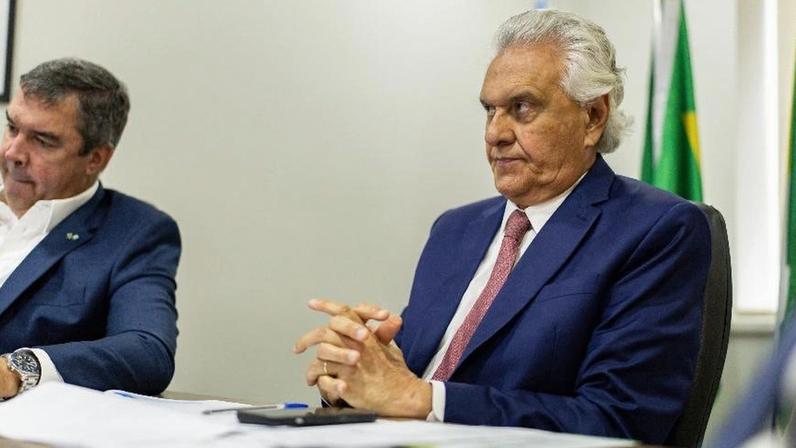 O governador de Goiás, Ronaldo Caiado (PSD)