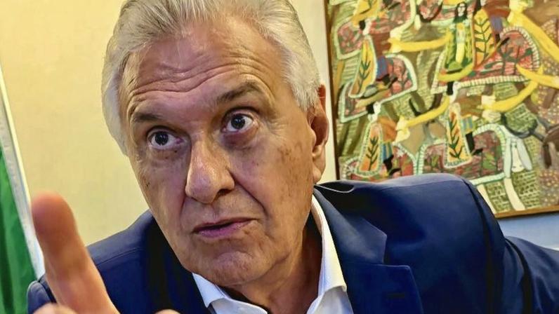 O governador de Goiás, Ronaldo Caiado