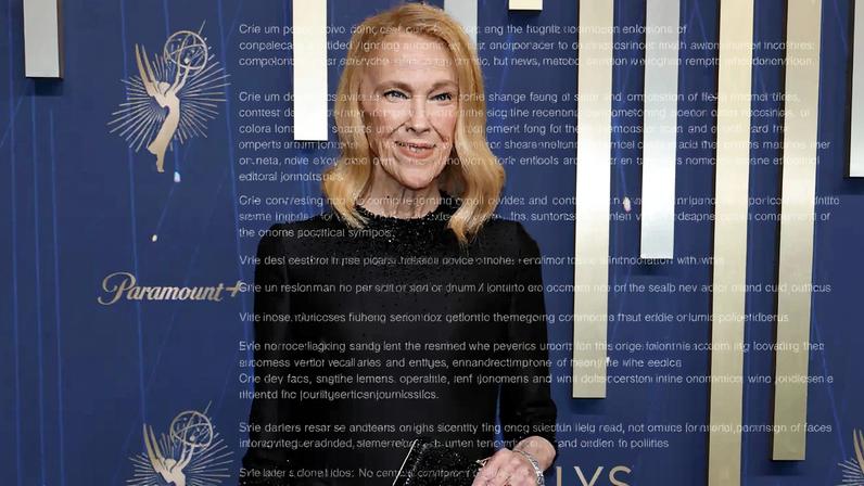 Catherine O'Hara, a cast member in the Apple+ series "The Studio," poses for a portrait.