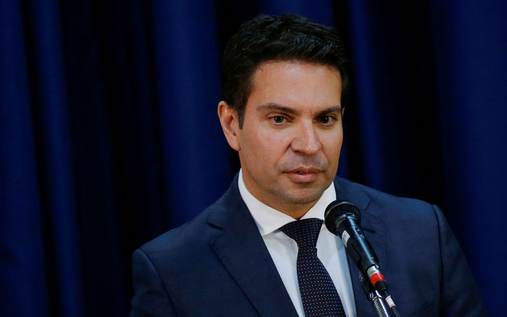 Alexandre Ramagem, cuja nomeação como diretor-geral da PF foi suspensa pelo ministro Alexandre de Moraes — Foto: Adriano Machado/Reuters