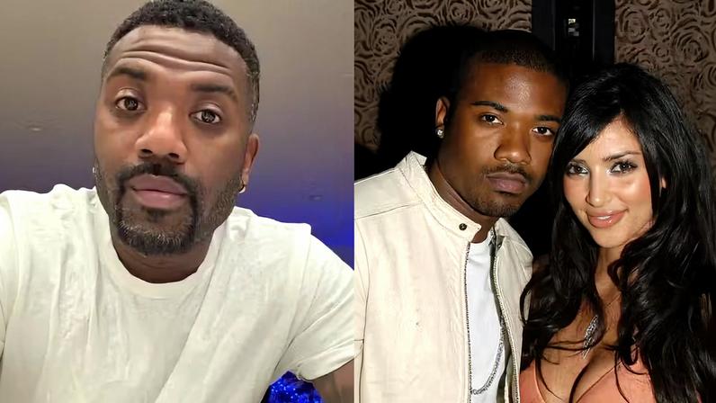 Ray J e Kim Kardashian foram um casal por três anos — Foto: Reprodução/Instagram e Getty Images