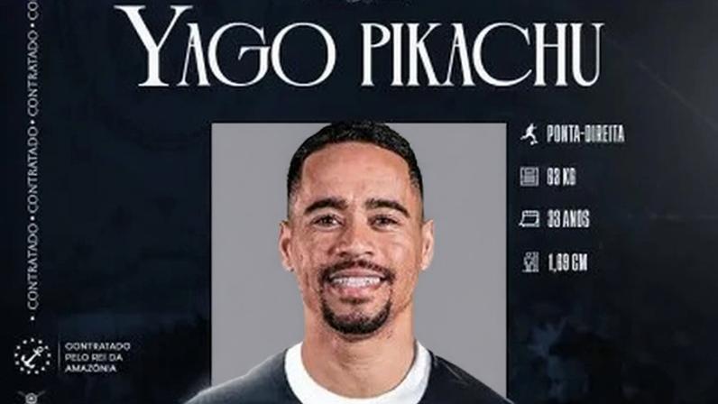 Yago Pikachu foi anunciado pelo Remo